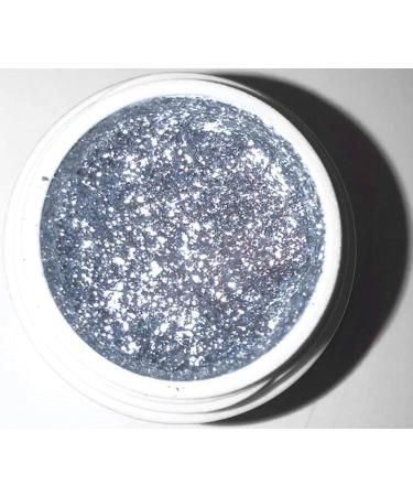 N+M SUPREME CHROME-GEL Silver-Jewels Effect Gel | Glitter Nail Art - Non-Opaque Wow Factor for Stunning Manicures - Buy Online on GoSupps.com