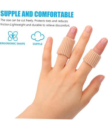 Hemoton 2pcs Gel Toe Covers - Foot Cushions for High Heels - Toe Separator Tubing for Corns - Toe Guards for Toe Protection - Buy Online on GoSupps.com