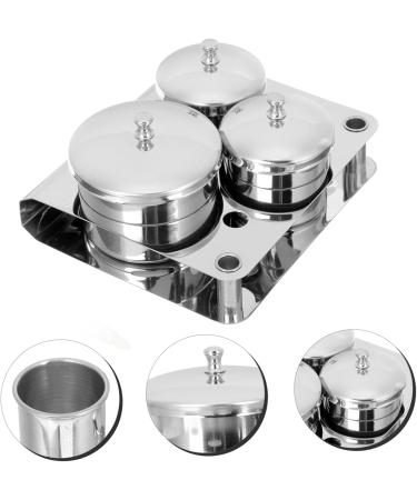 Fomiyes Stainless Steel Nail Art Tools & Accessories Vibrant Manicure Cleaning Cup & Mixer Stand for Salon Quality - Buy Online on GoSupps.com