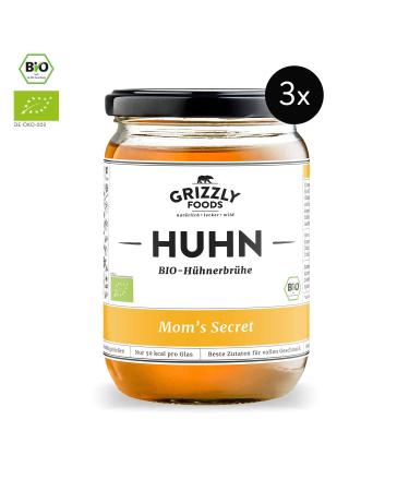 Biological Bone Broth 6x500ml Set - Beef & Chicken | Nutritious Long-Cooked Broth for Optimal Health - Buy Online on GoSupps.com