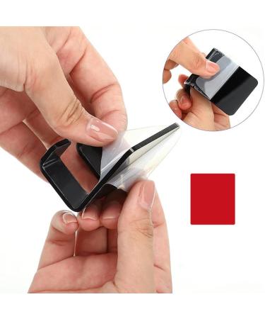 MorechiOce 8-Piece Waterproof Razor Holder Hooks - No Drill Wall Adhesive Storage for Key & Phone - Black - Buy Online on GoSupps.com