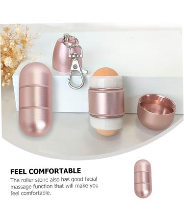 Healeved Volcanic Stone Oil Absorbing Stick Skin Care Roller Oil Absorption Volcanic Roller Oil Absorption Stone Volcanic Face Roller Volcanic Roller for Face Rolling Volcanic Stone - Buy Online on GoSupps.com