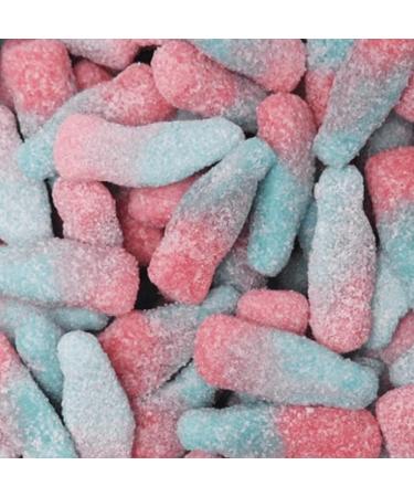 Giant Blue Pink Fizzy Cola (Halal Jelly) 15g Delicious Tasty And Twisty Treat Gift Hamper For Birthday Christmas Sold By Kidzbuzz - Buy Online on GoSupps.com