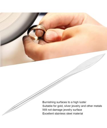 Portable Stainless Steel Burnisher Polishing Tool for Gold & Silver Jewelry Making - Buy Online on GoSupps.com