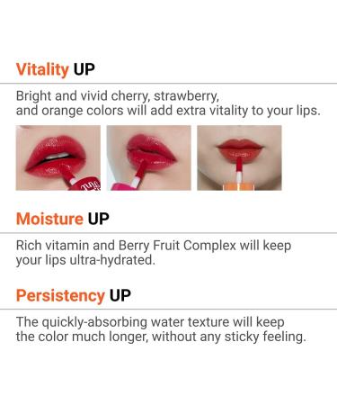Etude House Dear Darling Water Tint - Orange Ade 9.5g | Vibrant Orange Lip Stain - Buy Online on GoSupps.com