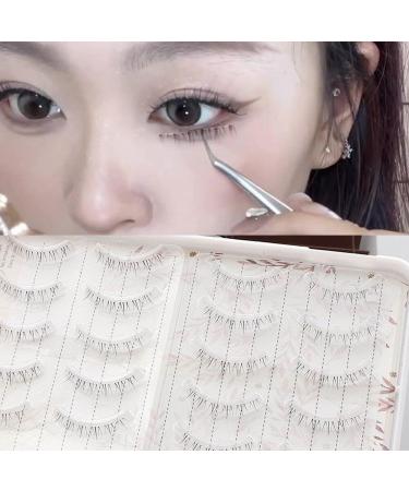 20 Pairs Natural False Eyelashes Manga Lower Lashes Look Like Extension Lashes for Daily Use Makeup Party Wedding Ceremony - Buy Online on GoSupps.com