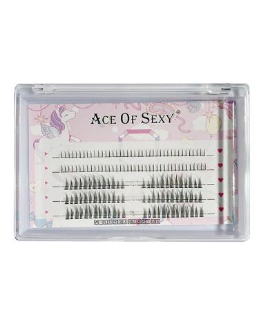 TAGYUO Eyelash Set - Combination of Upper and Lower False Eyelashes 80 Strands for Lower Eyelashes 78 Tufts for Upper Eyelashes 11 mm Length Ideal for Makeup Artists and Personal Use