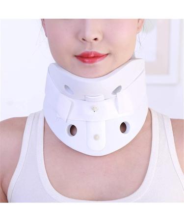 Jlasdr neck protection neck support collar neck support for posture |Neck tractor |Naked support relief of pain medical correction collapse (size: l) JJ-99