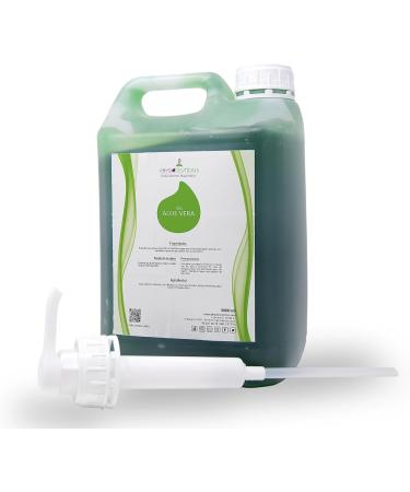 PHYSIOCEUTICALS - Gel d'aloe vera pur 99 9% Naturel 5000 ml + Pompe doseuse - Hydratant pour peaux s ches et irrit es apr s pilation et apr s-soleil - Buy Online on GoSupps.com
