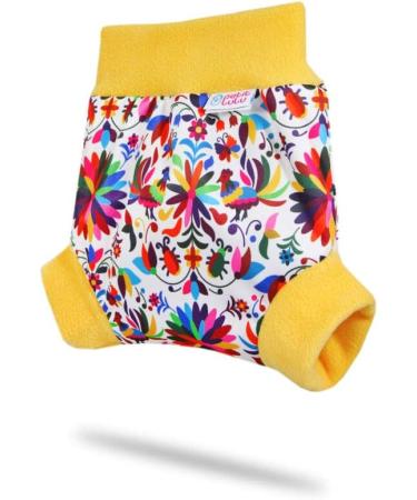 Petit Lulu Pull Up Cloth Nappy Wrap - Size M - Reusable Diaper Wrap for Cloth Nappies (Folklore) - Buy Online on GoSupps.com
