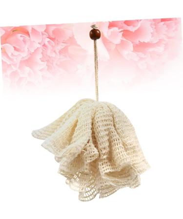 Minkissy Bath Towel & Mesh Shower Ball - Loofah Sponge Pouf for Luxurious Bathing | International Shipping Available - Buy Online on GoSupps.com