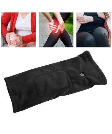 Heated Knee Brace XL - USB Charging 3 Gears Super Soft Fleece Cold Resistant Electric Heating Support - Buy Online on GoSupps.com