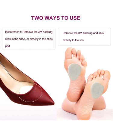 20 Pack Felt Metatarsal Pads with 3M Adhesive | Forefoot Cushion for Men and Women | Metatarsalgia Relief, Mortons Neuroma Support - Buy Online on GoSupps.com