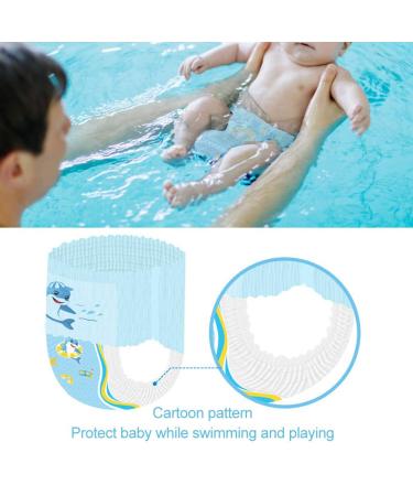 3 Pack Reusable Baby Swim Diapers | Waterproof Infant Swim Diapers for Newborns (XXL over 15 kg) - Eco-Friendly & Comfortable - Buy Online on GoSupps.com
