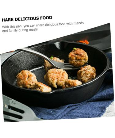 Ciieeo Cast Iron Skillet Enamel Frying Pan Waffle Maker Cast Iron Griddle Mini Frying Pan Mini Cast Iron Pot Mini Omelet Pan Small Frying Pan Mini Cooker Sandwich Bread Machine - Buy Online on GoSupps.com