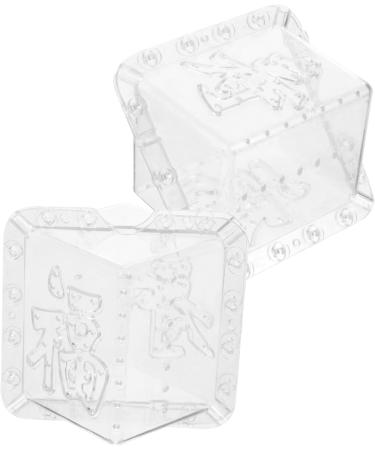 GANAZONO 10 Pcs Square Apple Molds Clear Fruit Plastic Fruit Mushroom Mold Shaping Mold Vegetable Alien - Buy Online on GoSupps.com