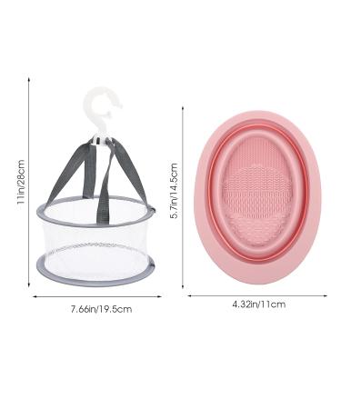 Buy Minkissy Makeup Brush Cleaning Set Silicone Mats Folding Hangers & Beauty Egg Washer for Flawless Makeup | International Shipping Available - Buy Online on GoSupps.com