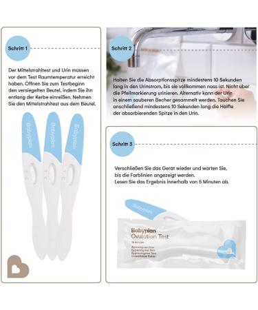 7 x Ovulation Test Kit 99.6% Accuracy | Easy to Use Top-Selling in Scandinavia | First-Class Quality (7 Pieces) - Buy Online on GoSupps.com