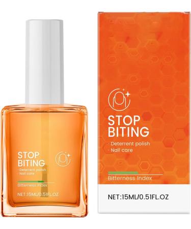 Stop Nail Biting Bitter Water 15ml with Gentle Care Oil | Treatment for Bitten Nails and Thumb Sucking in Children | Natural Hand Moisturizer - Buy Online on GoSupps.com