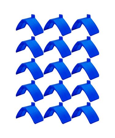 Villcase pigeon seating board 30 pieces of pigeon stands for birds plastic pigeon rest stand holder bird accessories set for pigeon Other birds durable pigeon random color blue 30PCs