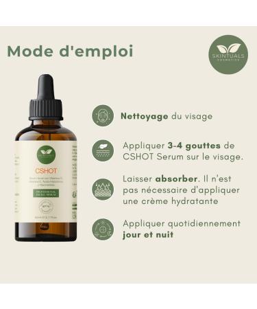  SKINTUALS COSMETICS Facial Serum with Vitamin C E Hyaluronic Acid Niacinamide Aloe Vera 60 ml - Deep Hydration Antioxidant Anti-Wrinkle Brightening with Natural Ingredients by Skintuals Cosmetics - Buy Online on GoSupps.com