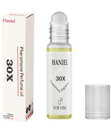 Haniel Mens Cologne Roll on Aromatic Aquatic Perfume For Men Attraction Formula Cologne for Men