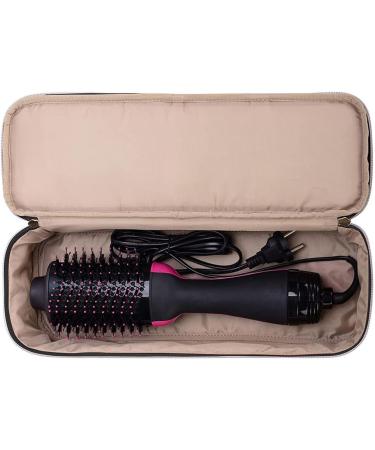 Hair Dryer Travel Bag Double Layer Travel Carrying Organizer Bag Travel Organizer Case with Interior Pockets Portable Dryer Case Hair Dryer Bag for Flat Irons Straighteners Curling Iron - Buy Online on GoSupps.com