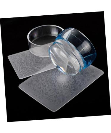 Housoutil 3 Sets Nail Stamp Tool Nail Stamping Polish Manicure Stamper Manicure Tools Nail Stamping Plates Gel Manicure Kit Nail Stamper Tools Nail Tool Finger French Transfer Seal Pp - Buy Online on GoSupps.com