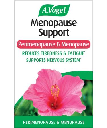 A.Vogel Menopause Support | Soy Isoflavones, Magnesium & Hibiscus | 60 Tablets | Peri, Meno & Postmenopause Symptoms - Buy Online on GoSupps.com