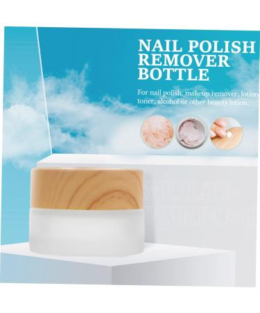 Angoily Pen Wash Cup Nail Remover Bottle Small Glass Cup for Manicure Dappen Dish Bowl Nail Salon Supply Crystal Nail Art Dappen Bowl Polish Remover Bowl Japanese-style Wood Tool - Buy Online on GoSupps.com