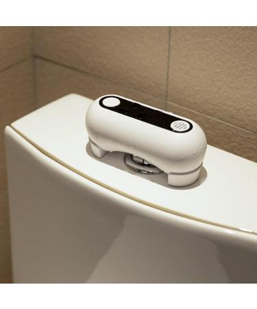 Auto Toilet Flusher Activated White Pristine Bathroom Aid Household Tool 0.25S Quick Detection 2000Mah - Buy Online on GoSupps.com