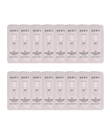 AMOREPACIFIC HERA  HERA  NEW Hera UV Protector TONE-UP SPF50+ / PA++++ 24PCS Sample Sachets  2022  1ML X 24PCS  24ml