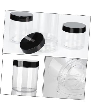 FRCOLOR 8 Pieces Cream Jars with Wide Mouth Empty Cosmetic Containers Cream Container with Wide Mouth Creamy Buttercream Storage Container for Cream Transparent Cream Containers Round - Buy Online on GoSupps.com