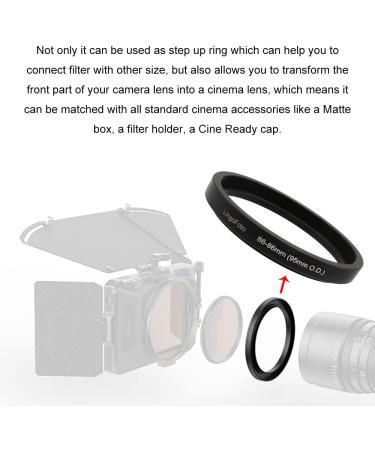 Matte Box Adapter Rings | Lens Adapter 46-86mm Step up Ring | LingoFoto - Buy Online on GoSupps.com