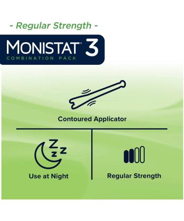 Monistat 3 Vaginal Antifungal 3-Day Treatment Ovule Inserts 0.32oz (Pack of 1) - Buy Online on GoSupps.com