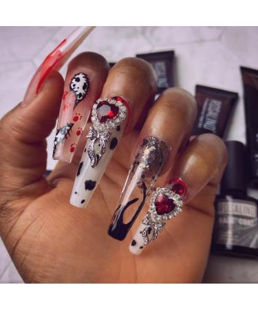 Buy Gzmayuen Poly Nail Set - Transparent Clear & White Extension Gel | 30ml Renailed Poler Poly Nail Kit for Perfect Nails - Buy Online on GoSupps.com