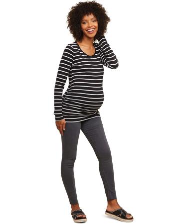 Motherhood Maternity Women's Indigo Blue Stretch Secret Fit Belly Ankle Denim Jegging Jeans - Grey Wash - Buy Online on GoSupps.com