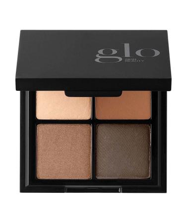 Glo Skin Beauty Eye Shadow Quad | Expertly Matched Shades for A Custom Eye Statement  (Warm Smokey) - Buy Online on GoSupps.com