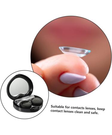 Buy Healeved 9 Sets Mini Desk Organizers - Office Computer Soak Light Tweezers | Portable Black Home Organizer | Family Selection 7.2x5.8x2cm - Buy Online on GoSupps.com