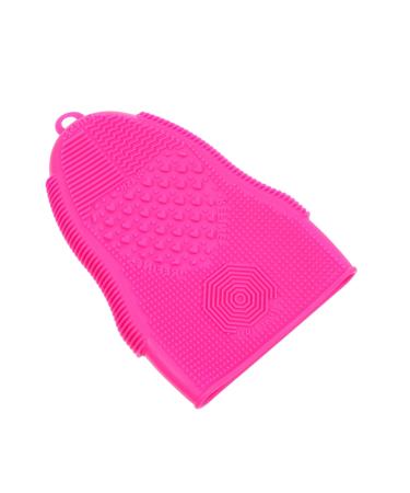 MAGICLULU Makeup Brush Cleaning Pad Face Scruber Cosmetics Brush Mat Makeup Brush Washing Tool Brush Clean Cushion Face Scrubber Silicone Facial Brush Make up Soft Cosmetic Brush
