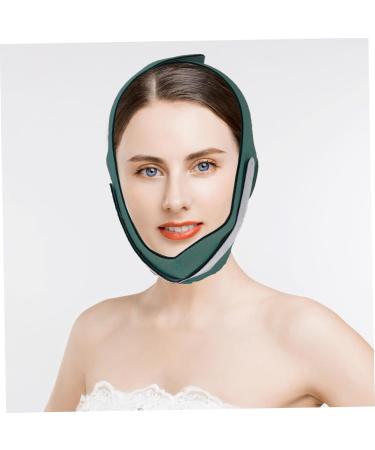 minkissy 1 Pc Thin Belt Lifing Sagging Skin Lift Double Chin Reducer Strap Shaping Band Watch Band Tool Slimming Thinner Anti Wrinkle Woman Polyester 57X10X0.5CM Green - Buy Online on GoSupps.com