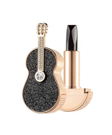 Kuashidai 3 Colored Lipstick Violin Design Matte Mist Lipstick Waterproof Matte Red Lipstick for Women 3.8g