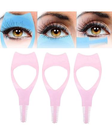 Retasica Eyelashes Tools Mascara Shield Applicator Eyelash Tool Upper Lower Eye Lash Mascara Guard Applicator Pink - Buy Online on GoSupps.com