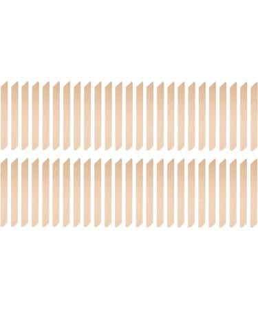 50pcs Wooden Wax Spatula Applicator Sticks - Best Hair Removal Tool for Legs Arms & Face - Buy Online on GoSupps.com