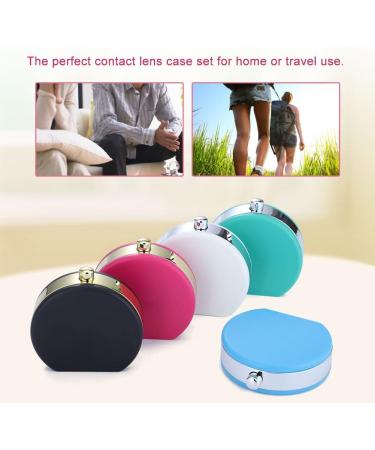 Contact Lenses Travel Set | Mini Container Case with Mirror & Tweezers | Eye Care Accessories for Contact Lenses - Buy Online on GoSupps.com