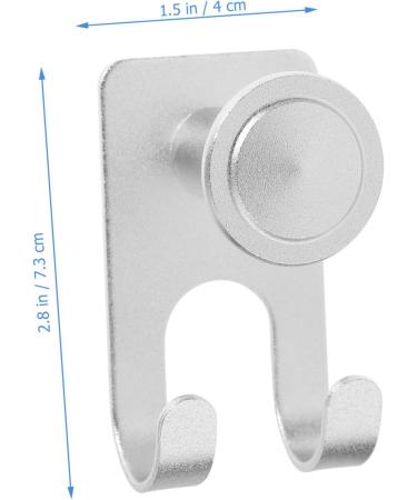 Buy Cabilock 6-Piece Self-Adhesive Wall Hooks - Durable Aluminum Organizer for Shower & Bathroom Storage - Buy Online on GoSupps.com