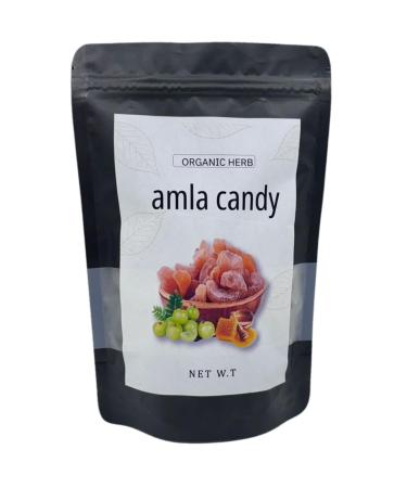 Organic Herb Dried Amla Candy Indian Gooseberry 100% Organic Sweet Candy Amalaki 8oz (210 Grams)