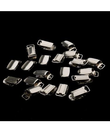 Pack of 20 Multi-Coloured Pacifier Suspender Clips | 15mm - International Shipping Available - Buy Online on GoSupps.com