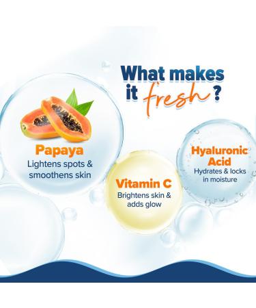 Aqualogica Glow+ Hydra Gel Moisturizer with Vitamin C & Papaya | 24-Hour Hydration for Glowing Skin | Quick Absorbing | 200g (7.1 Oz) - Best International Shipping - Buy Online on GoSupps.com