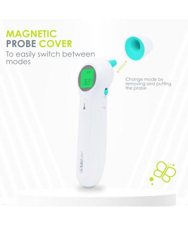 bbl v Or - 5-in-1 Non-Contact Digital Infrared Thermometer for Babies Children & Adults | Fast 1-Second Fever Tracker with LED Display - Buy Online on GoSupps.com